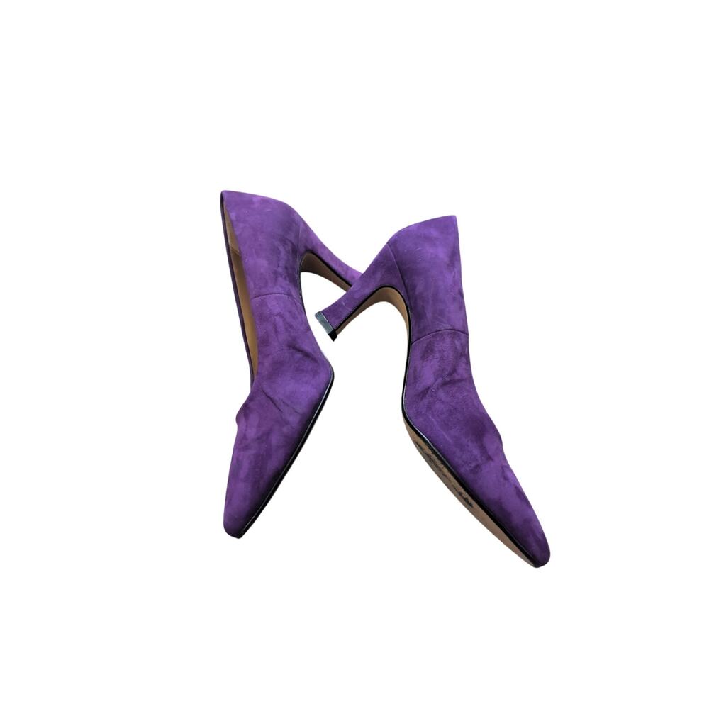 Vintage Nina Suede Heels – Deep Purple | Size 6.5 | EUC - Picture 3 of 4